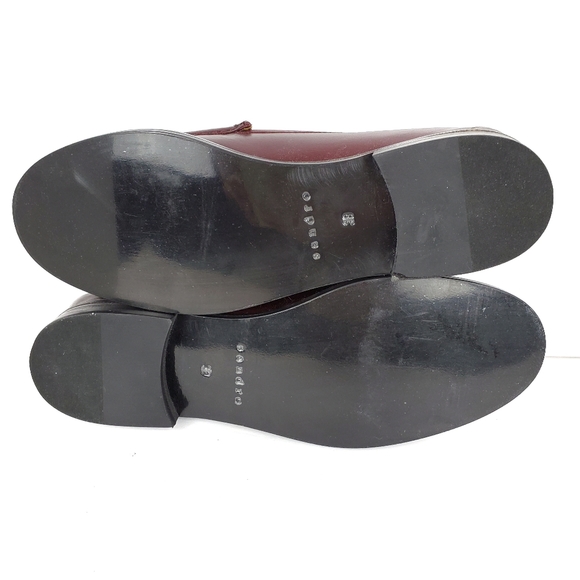 NEW Sandro Mila Leather Loafers - Picture 7 of 8